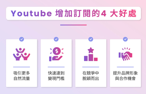 YouTube买订阅有用吗?YouTube涨粉利弊与安全平台推荐(图2) YouTube买订阅有用吗?YouTube涨粉利弊与安全平台推荐(图2)